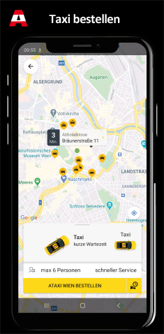 A Taxi-App - Taxi bestellen